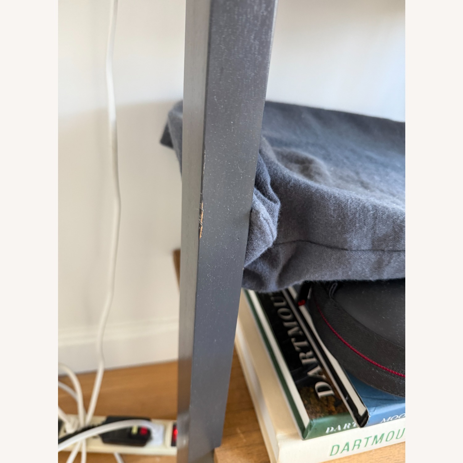 West Elm Ladder Shelf Storage Narrow Shelf - image-3