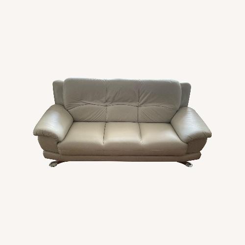 Used Vintage/Antique Finds Light Gray 3+ Seater Sofa for sale on AptDeco