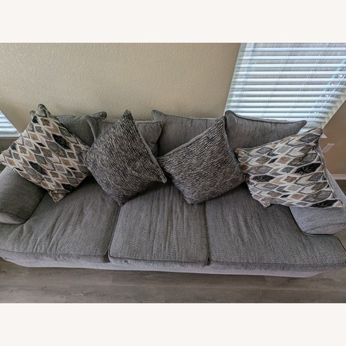 Used 3 Seater Gray Sofa  for sale on AptDeco