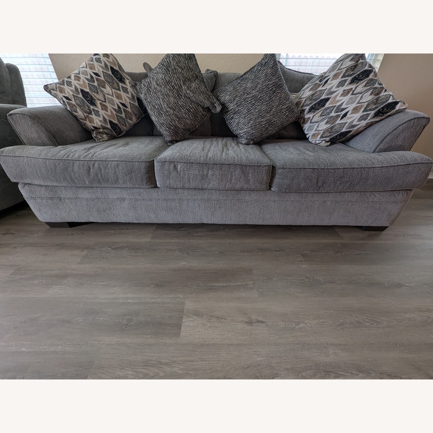 3 Seater Gray Sofa  - image-4