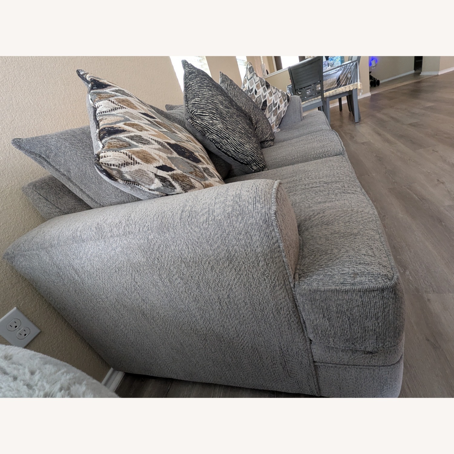 3 Seater Gray Sofa  - image-3
