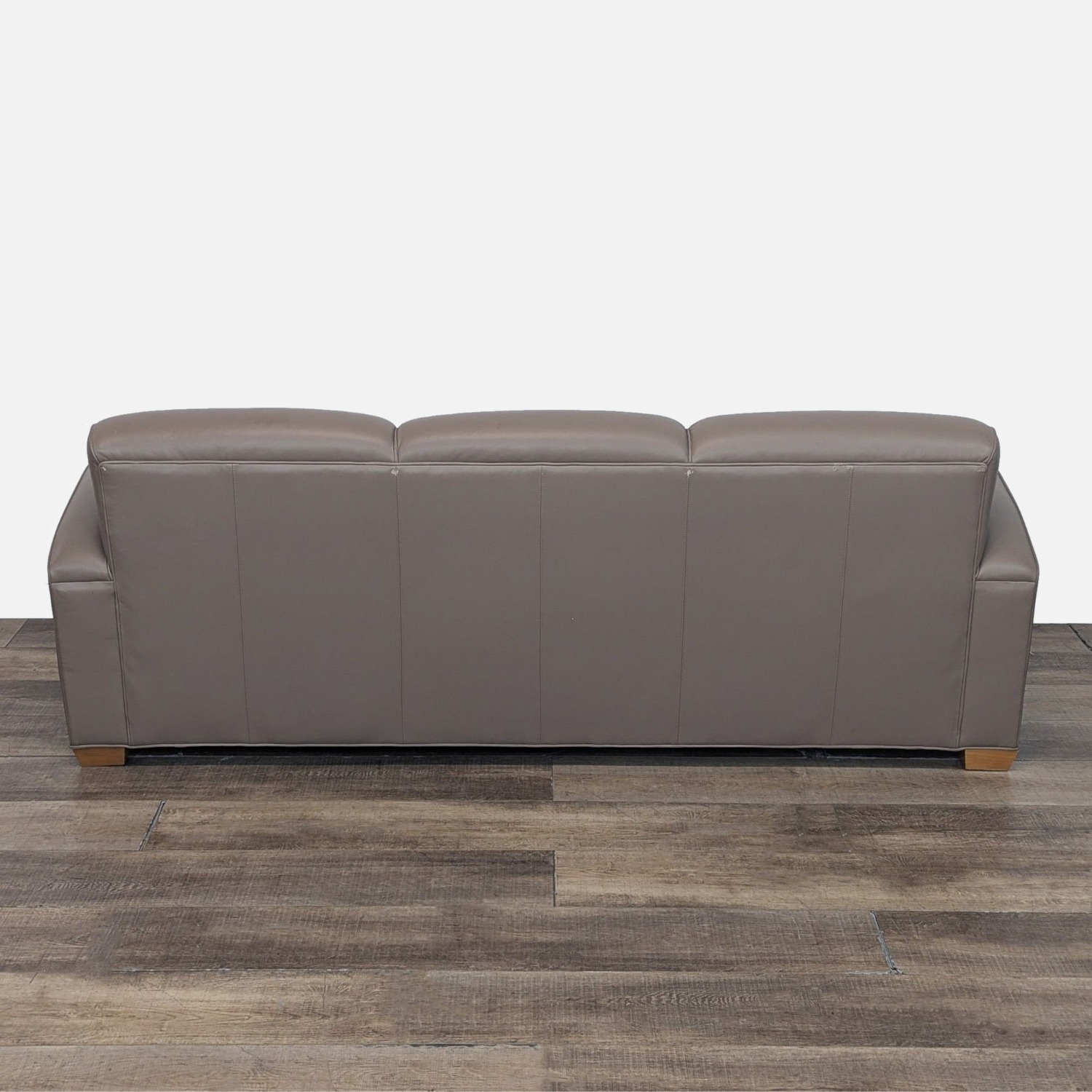Custom 3-Seat Leather Sofa - image-6