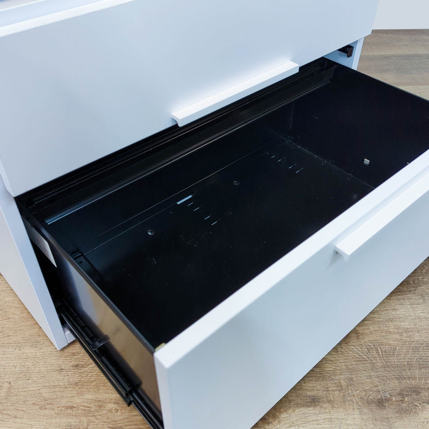 Knoll White Office Cabinet - 30" Wide - image-2