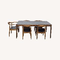 Pacini & Cappellini Cut Dining Table with Emperador