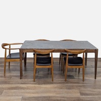 Pacini & Cappellini Cut Dining Table with Emperador
