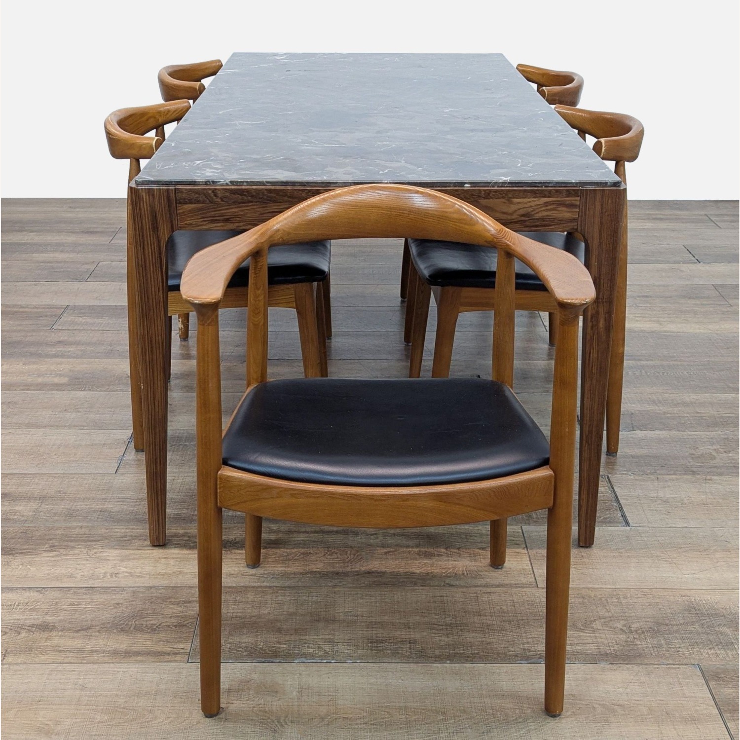 Pacini & Cappellini Cut Dining Table with Emperador - image-4
