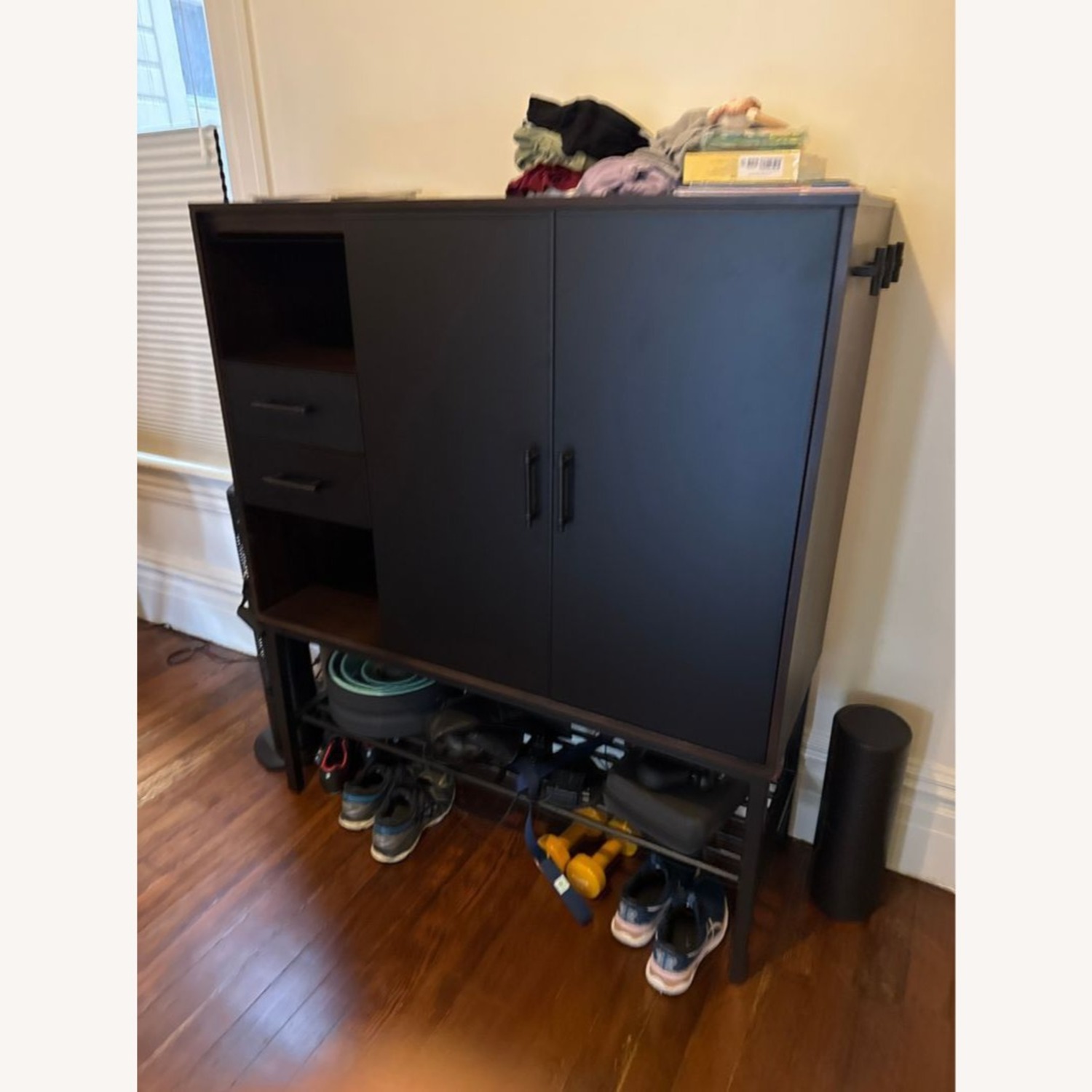 Crate & Barrel Entryway Cabinet - image-11