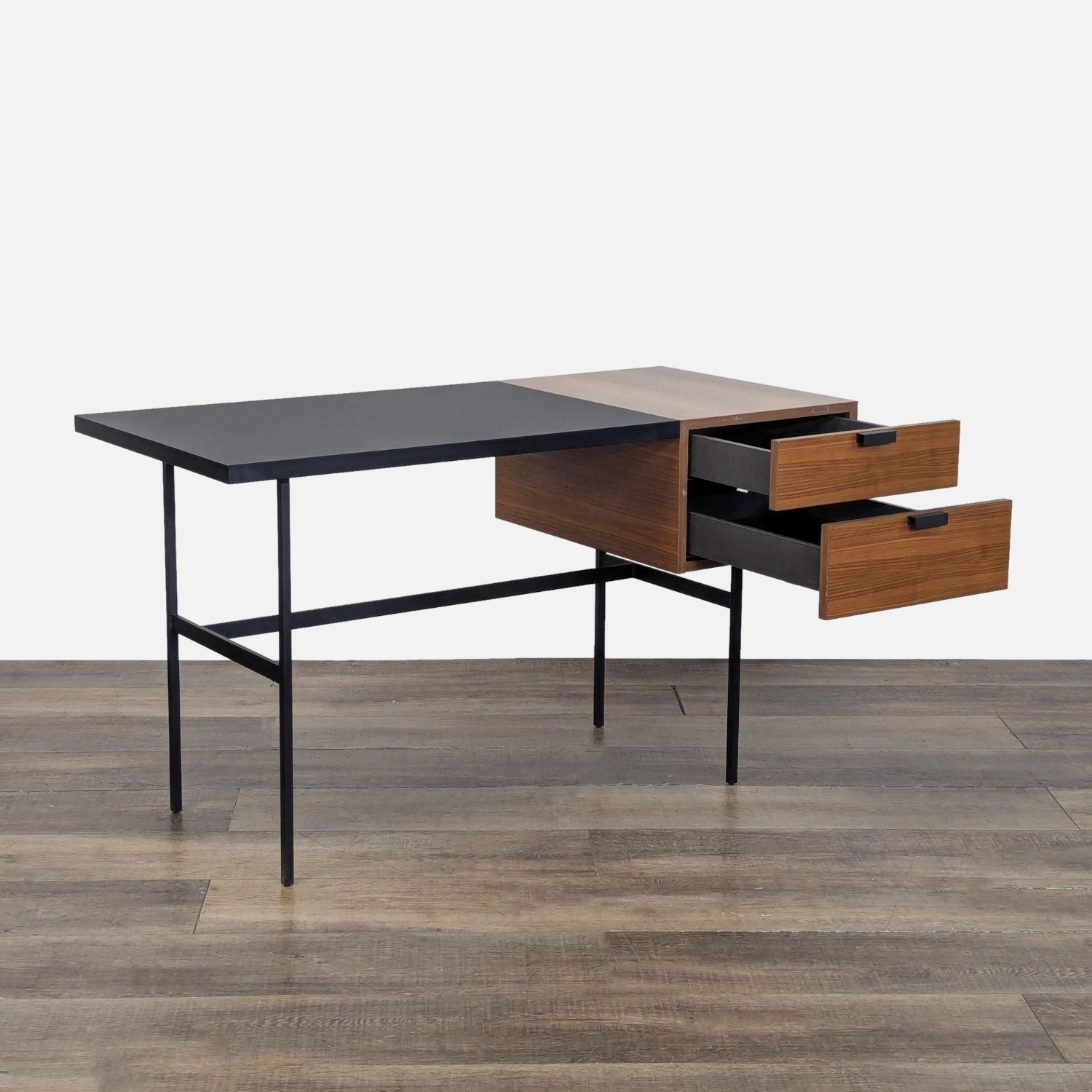 Ligne Roset Tanis Modern Desk with Drawers - image-2