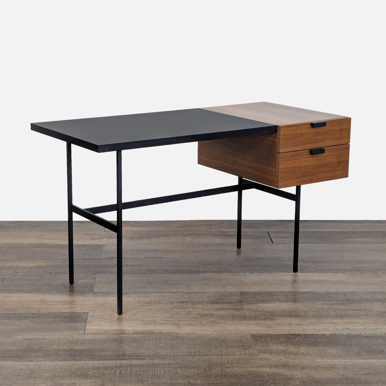Ligne Roset Tanis Modern Desk with Drawers - image-1