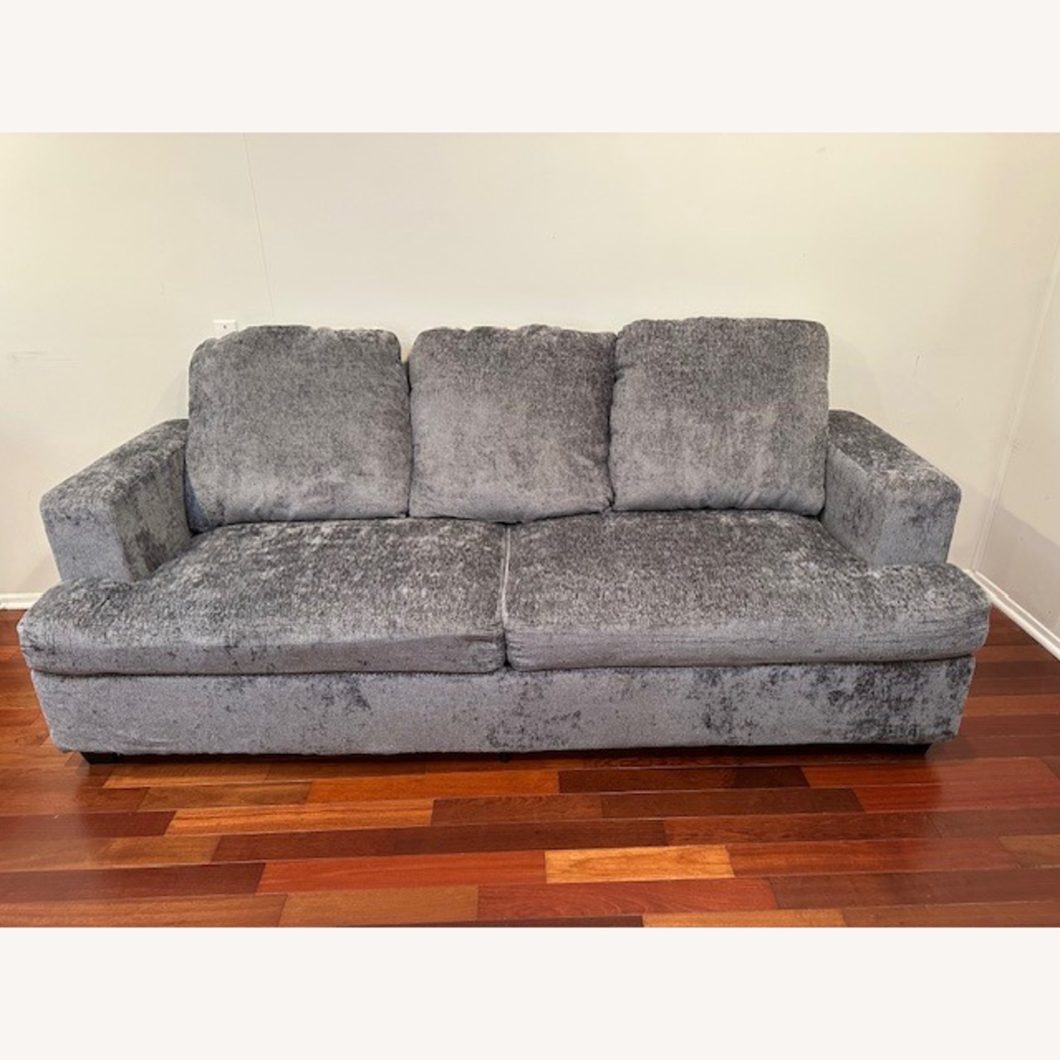 Comkei Dark Gray Fabric 3+ Seater Sofa - image-2