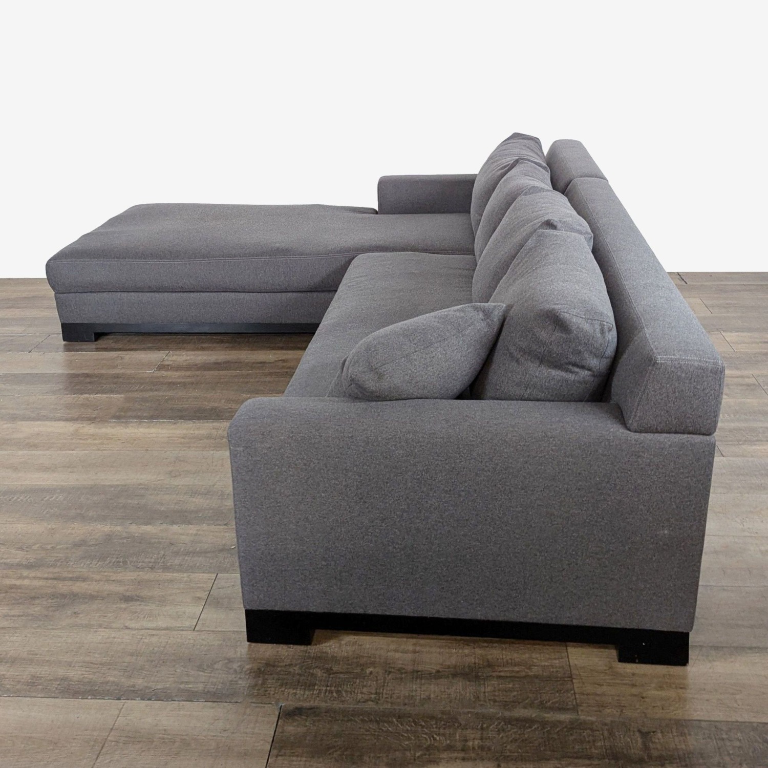 Modern L-Shaped Sofa with Chaise - image-6