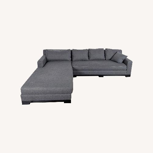 Used Modern L-Shaped Sofa with Chaise for sale on AptDeco
