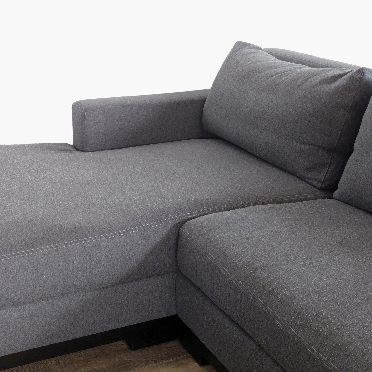 Modern L-Shaped Sofa with Chaise - image-7