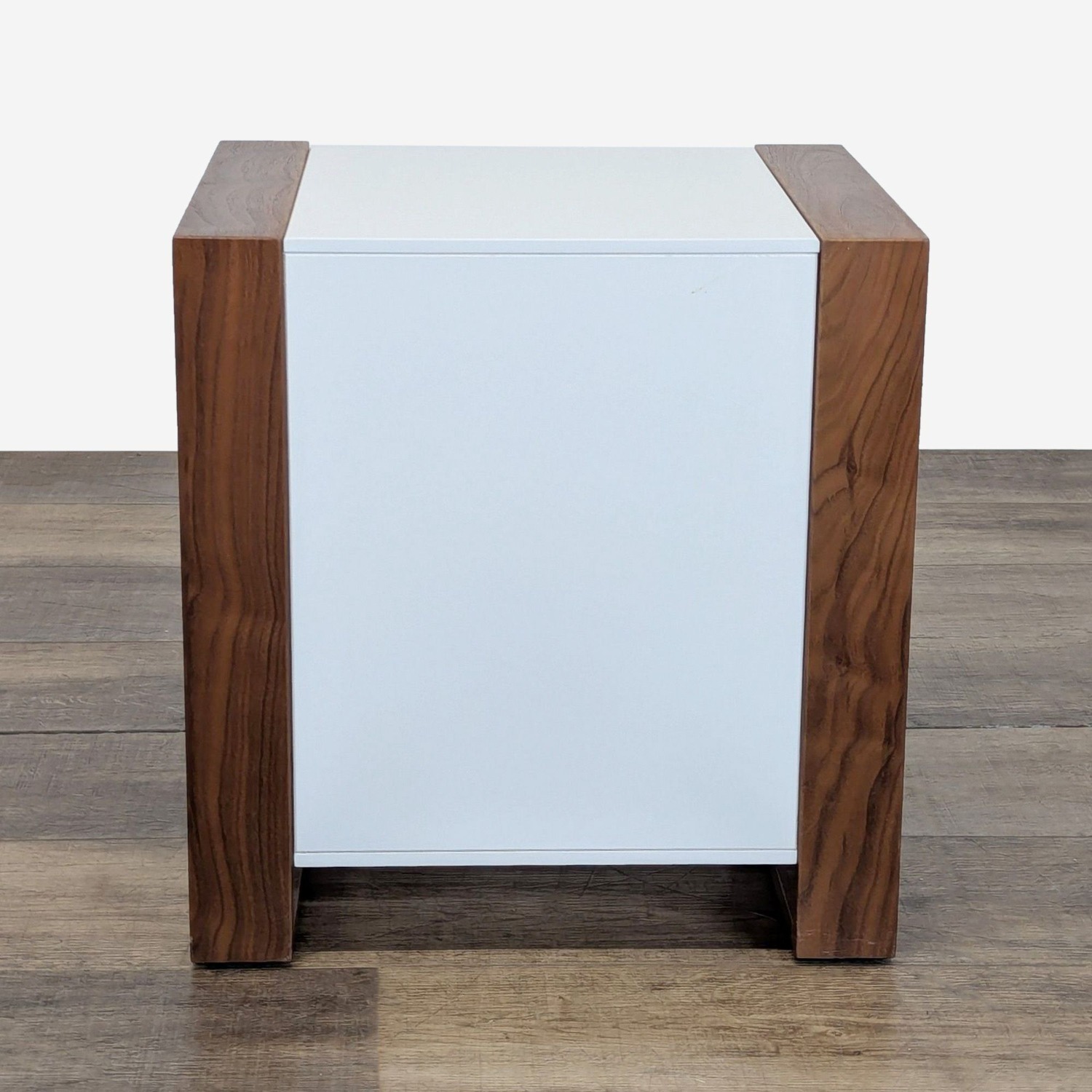 DucDuc Austin Modern Two Drawer Nightstand - image-5