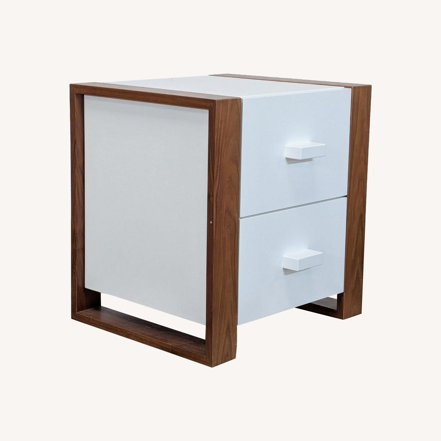 DucDuc Austin Modern Two Drawer Nightstand - image-0