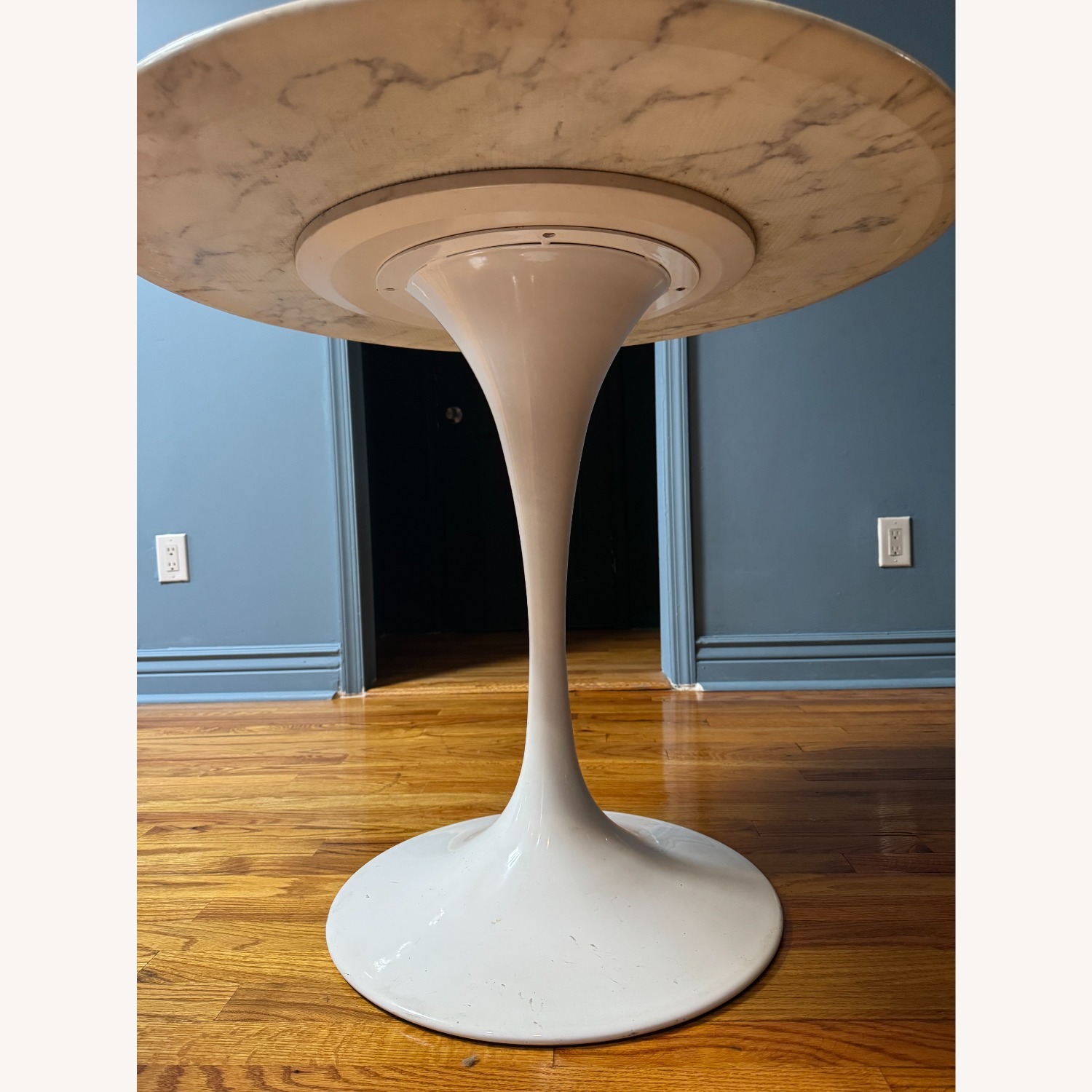 Wayfair White Marble Dining Table - image-4