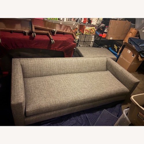 Used CB2 Movie Light Gray 3+ Seater Sleeper Sofa for sale on AptDeco