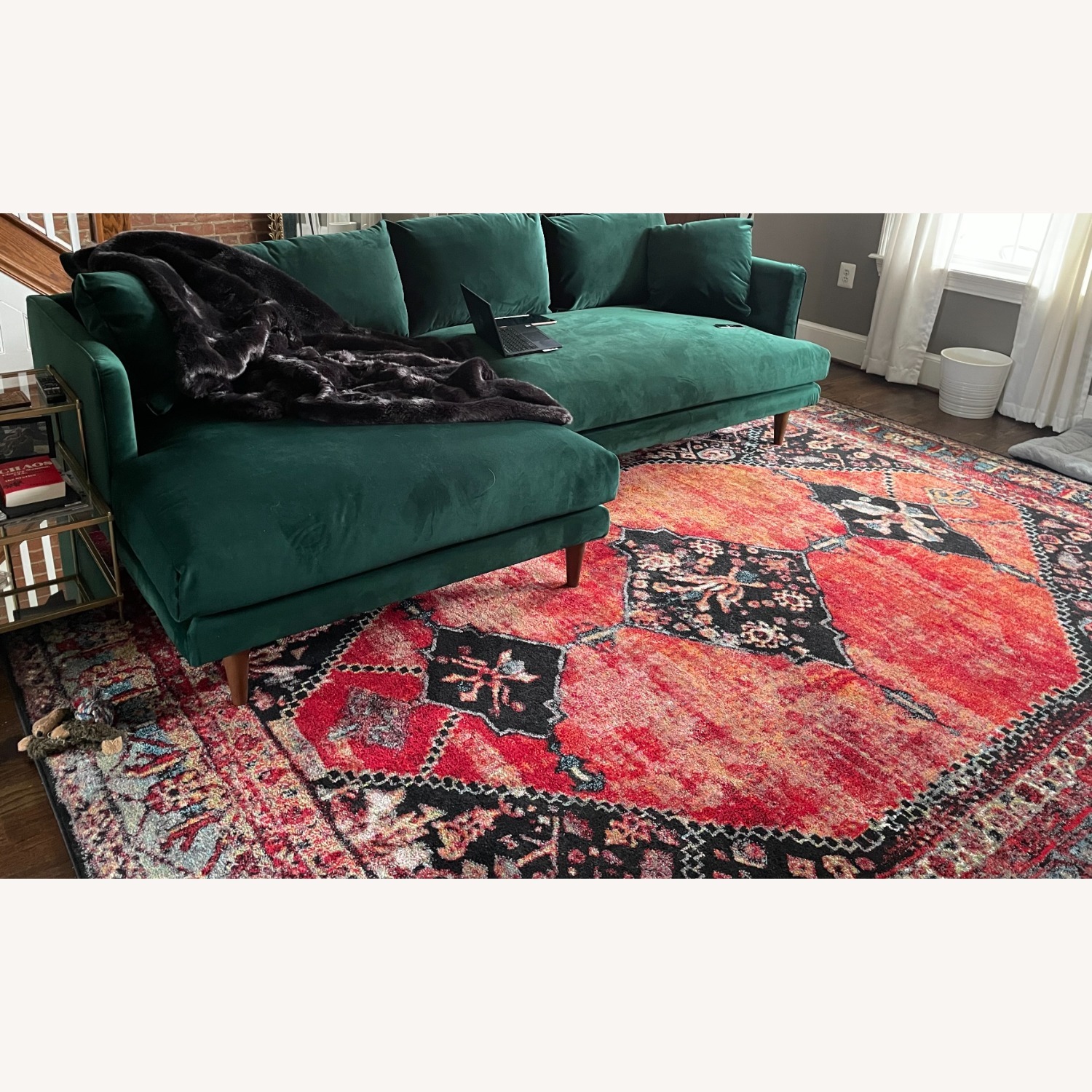 Large Oriental Area Rug 9' x 12' - image-2