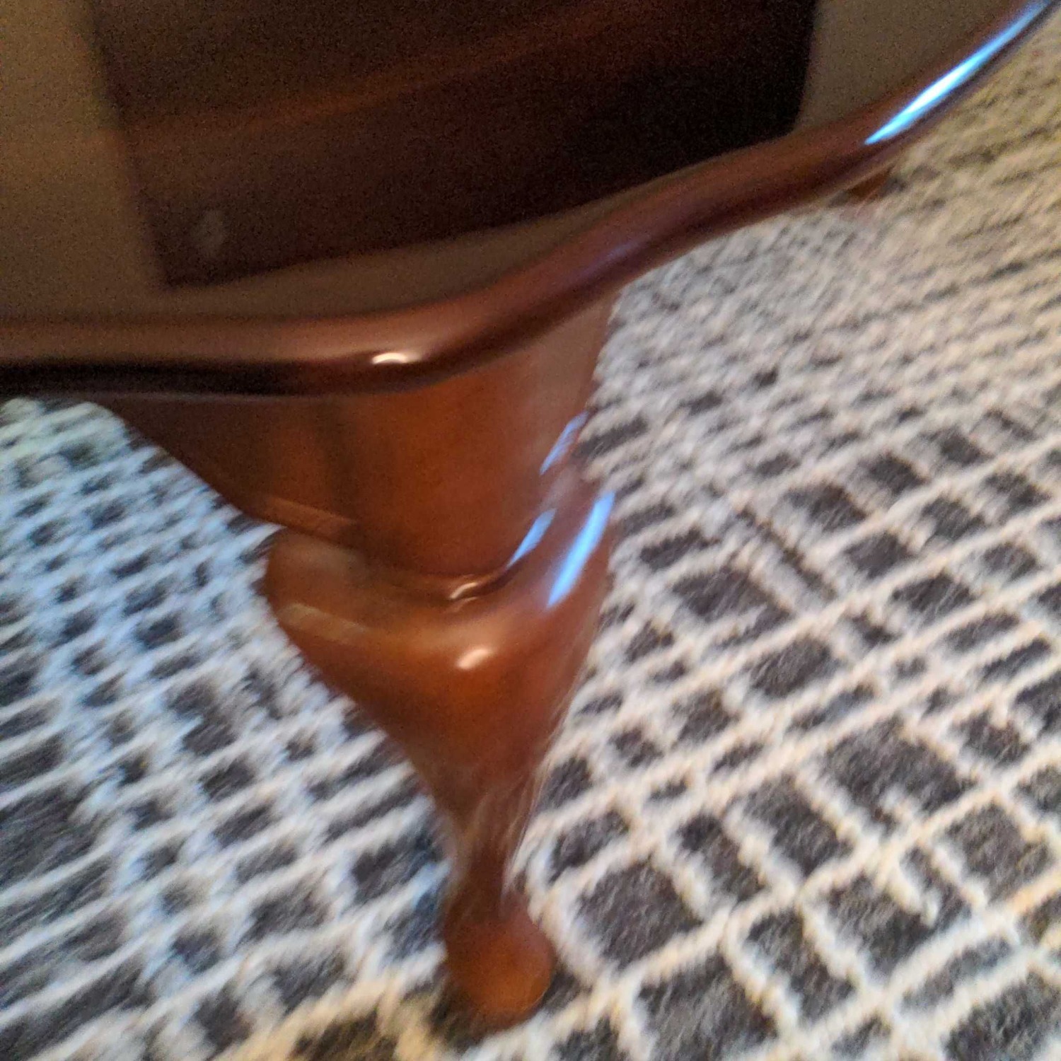 Traditional Oval Wood Coffee Table	 - image-1