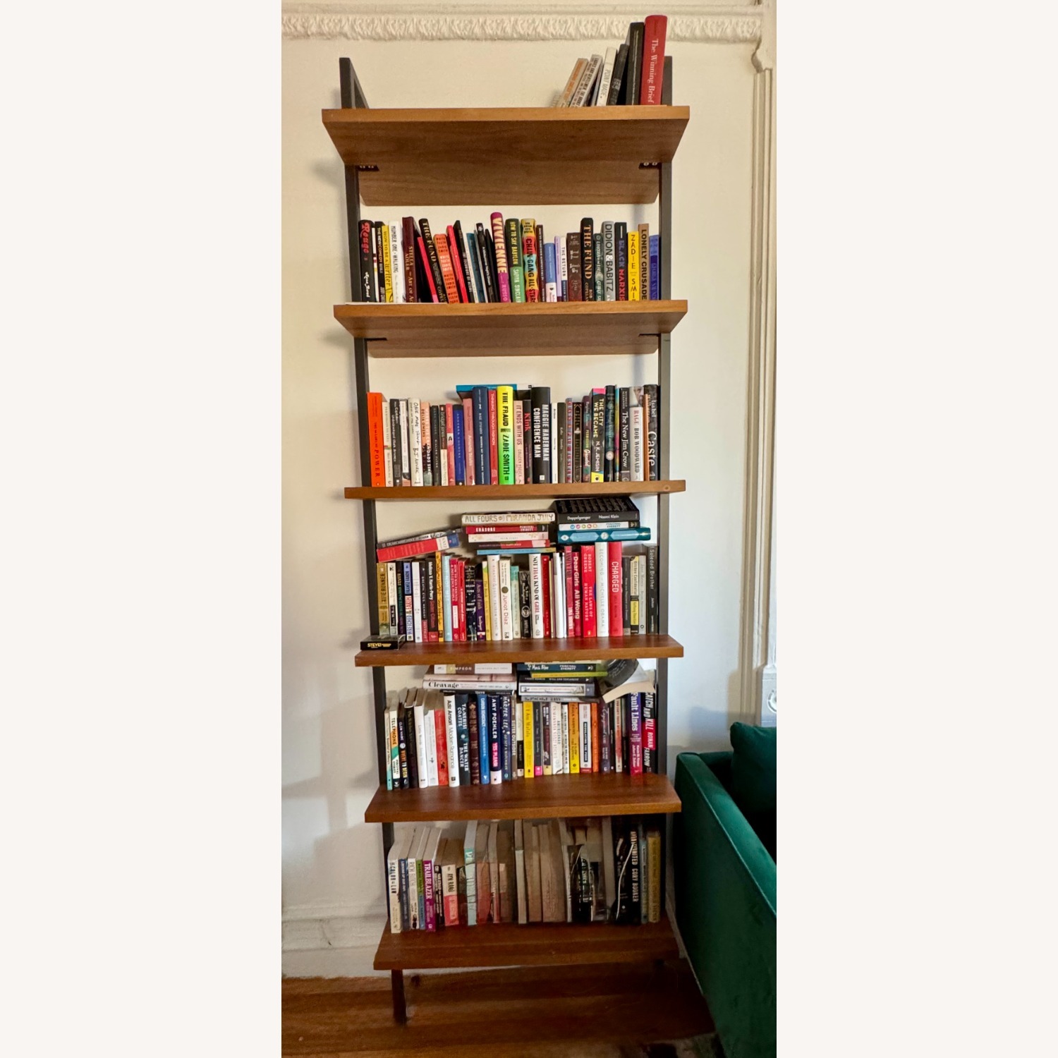 CB2 Helix 96" Acadia Wood Bookcase - image-2