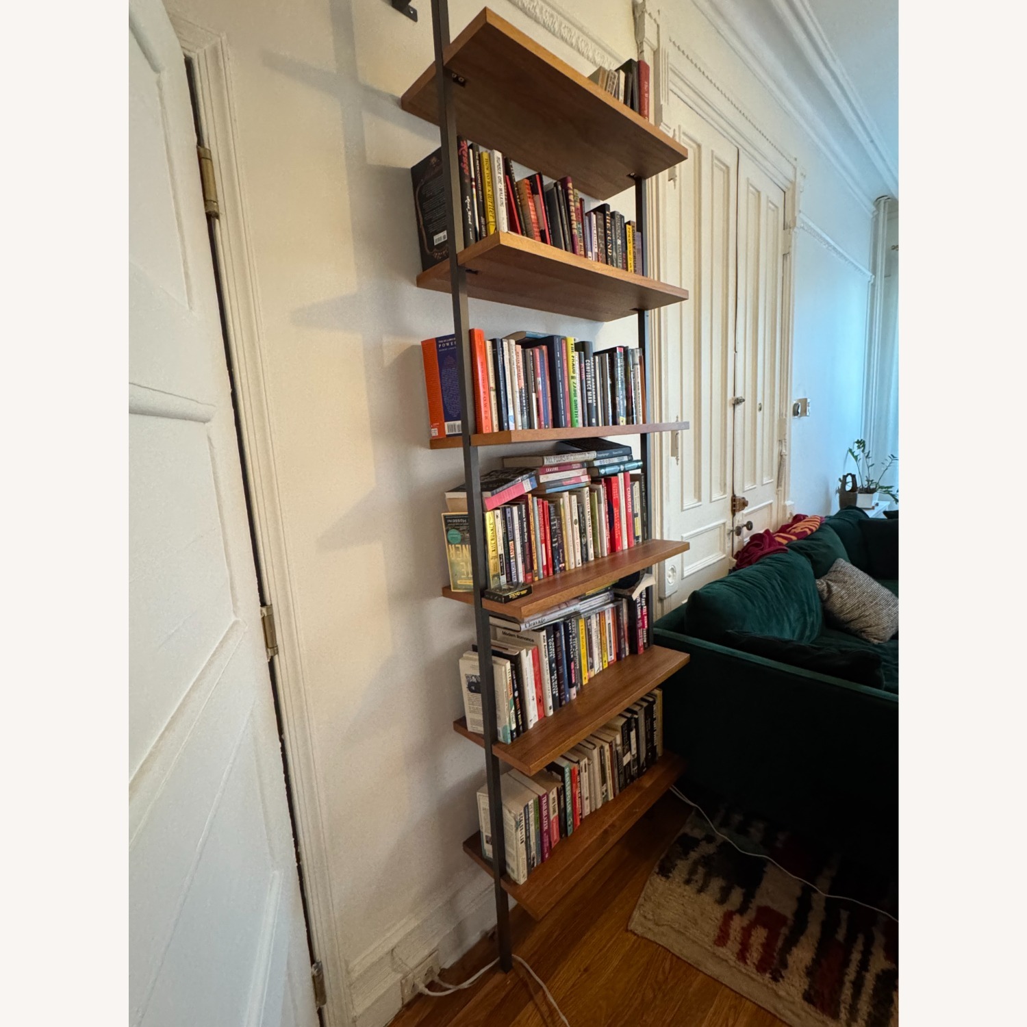 CB2 Helix 96" Acadia Wood Bookcase - image-5