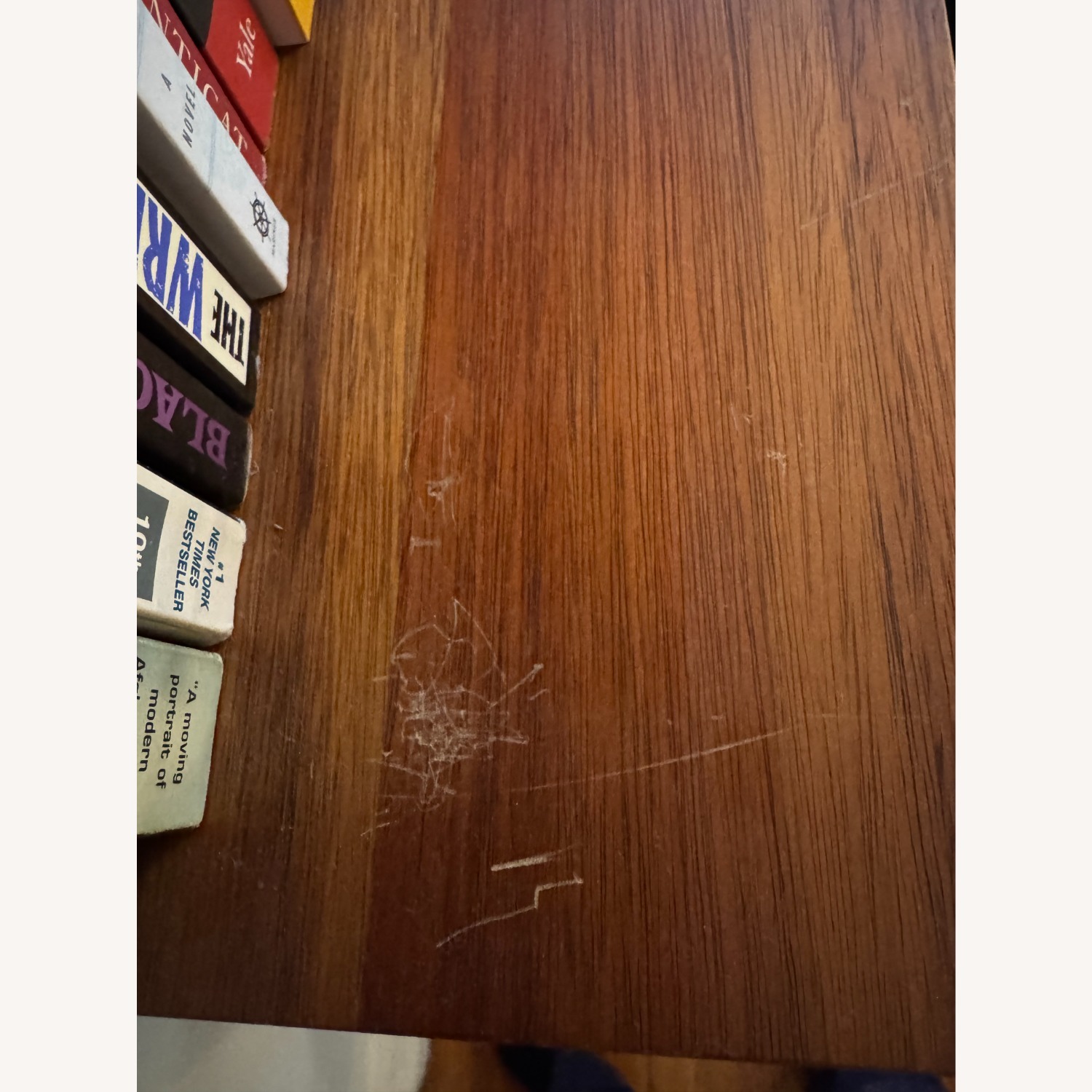 CB2 Helix 96" Acadia Wood Bookcase - image-4