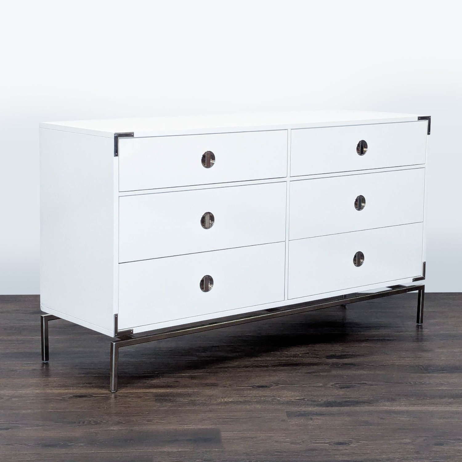 West Elm Malone Campaign 6-Drawer Dresser - image-3