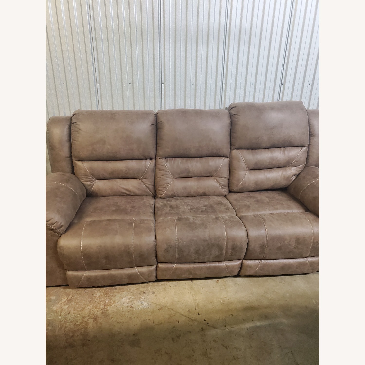 Ashley Furniture Stoneland Reclining Sofa - image-2