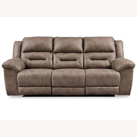 Ashley Furniture Stoneland Reclining Sofa