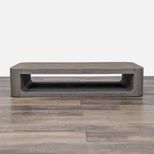 Used Restoration Hardware Oslo Weathered Teak Table for sale on AptDeco