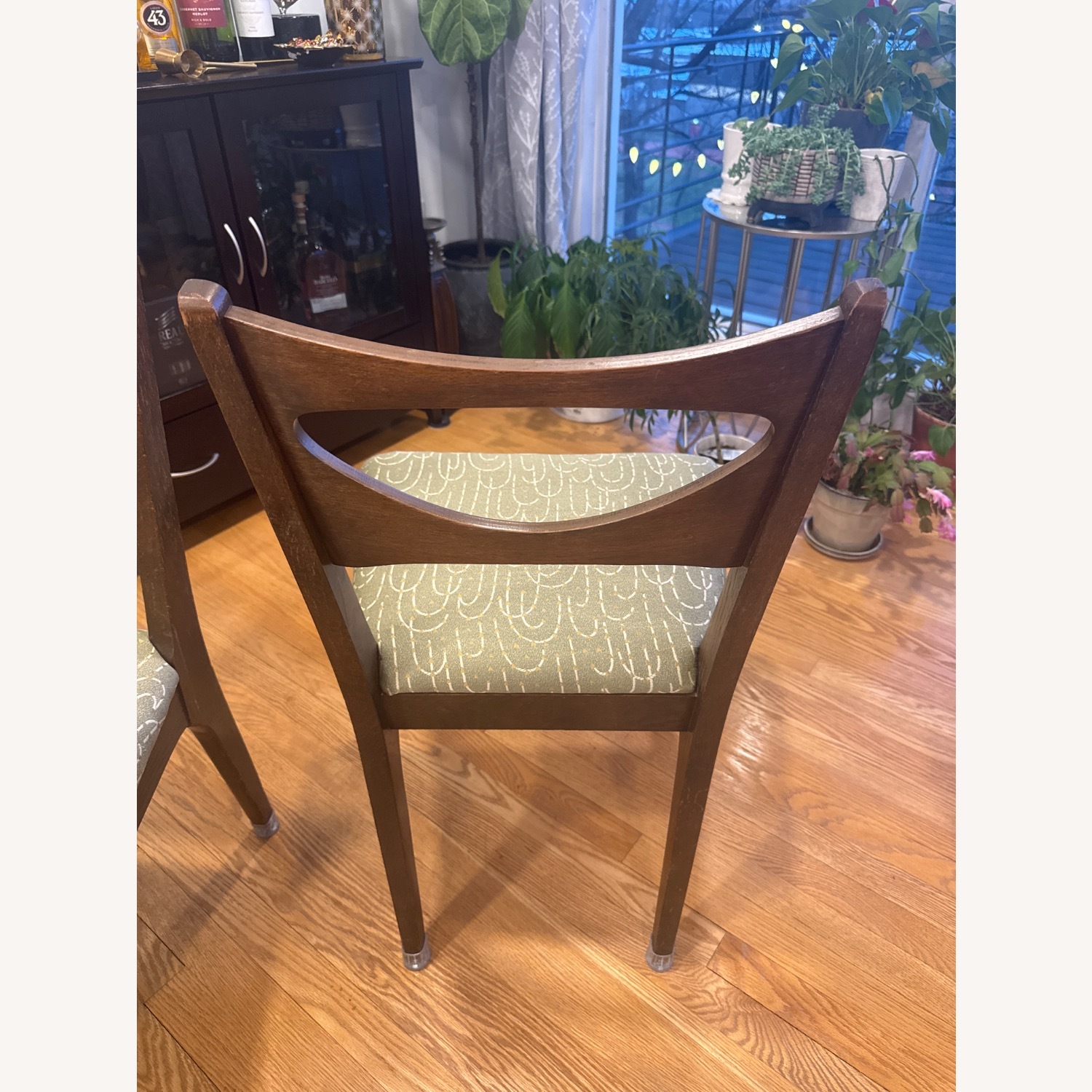 Drexel Dark Brown Wood Dining Chairs - image-11