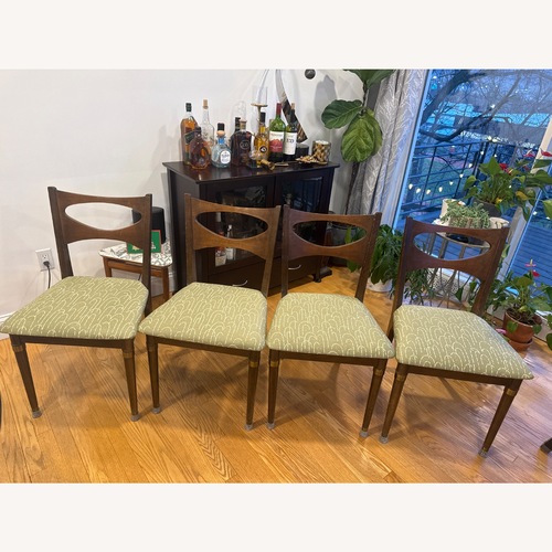 Used Drexel Dark Brown Wood Dining Chairs for sale on AptDeco
