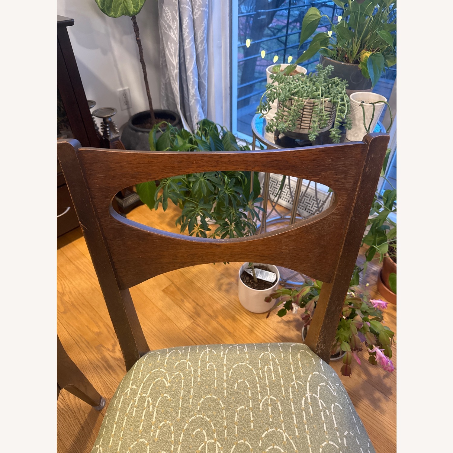 Drexel Dark Brown Wood Dining Chairs - image-7