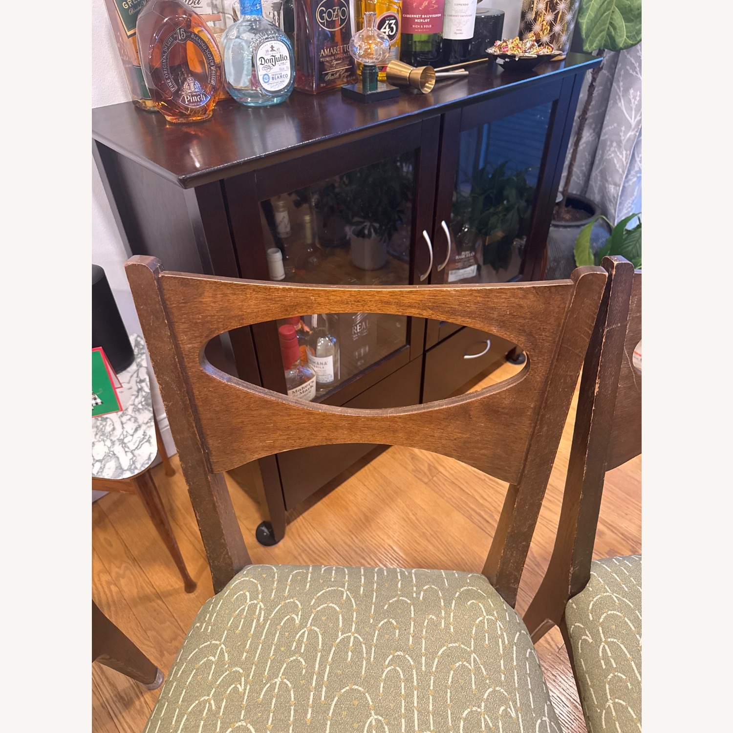 Drexel Dark Brown Wood Dining Chairs - image-8