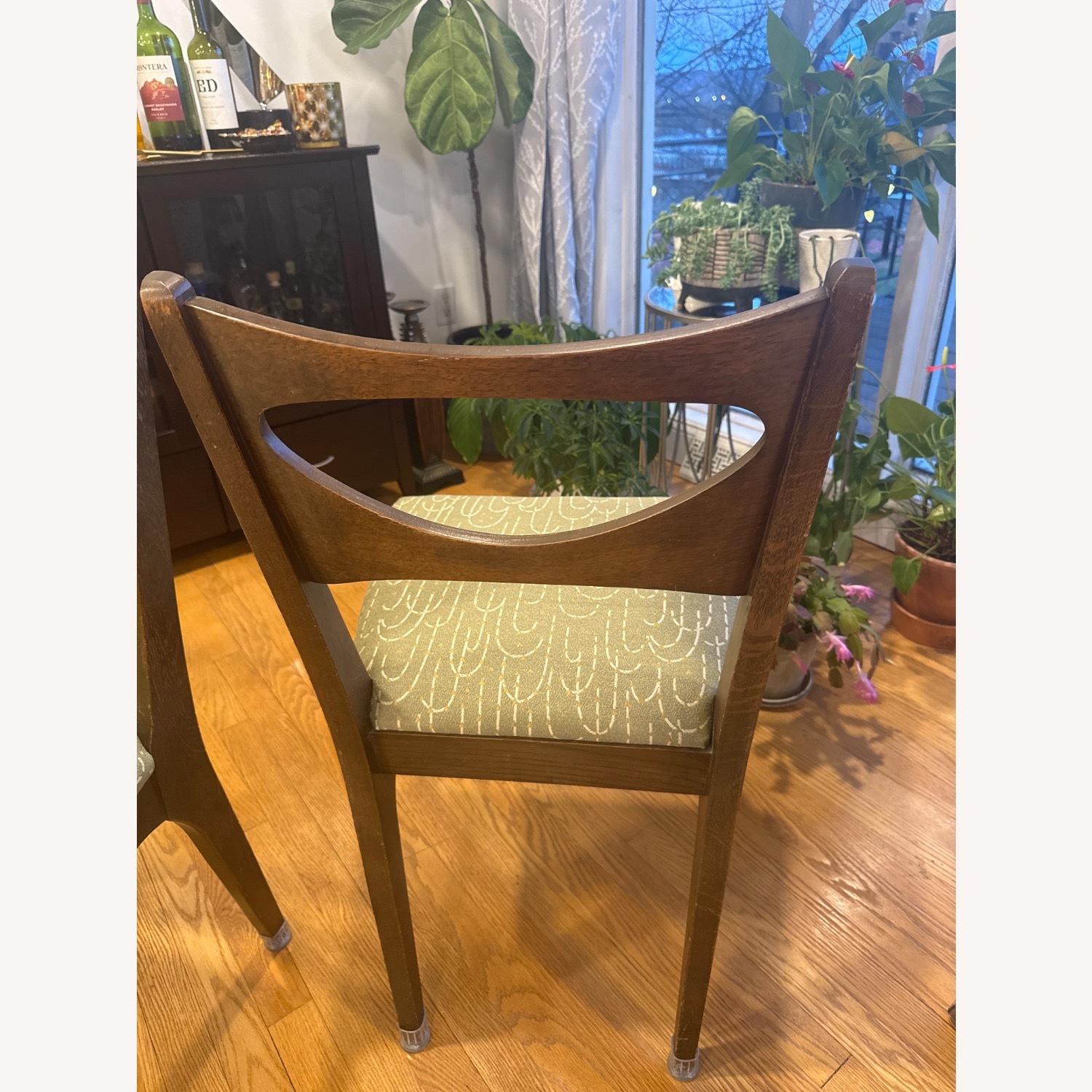 Drexel Dark Brown Wood Dining Chairs - image-10