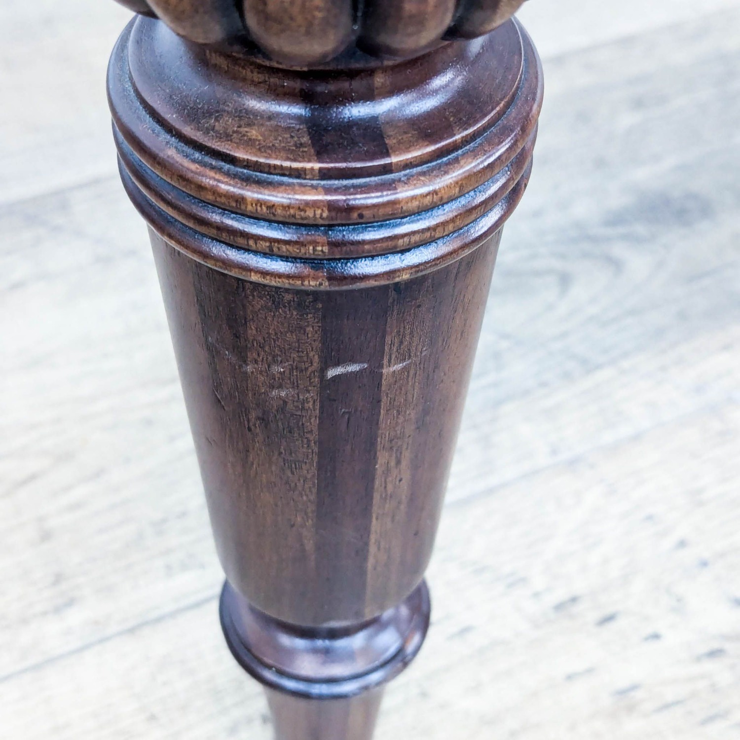 Glass Top Coffee Table with Turned Legs	 - image-6