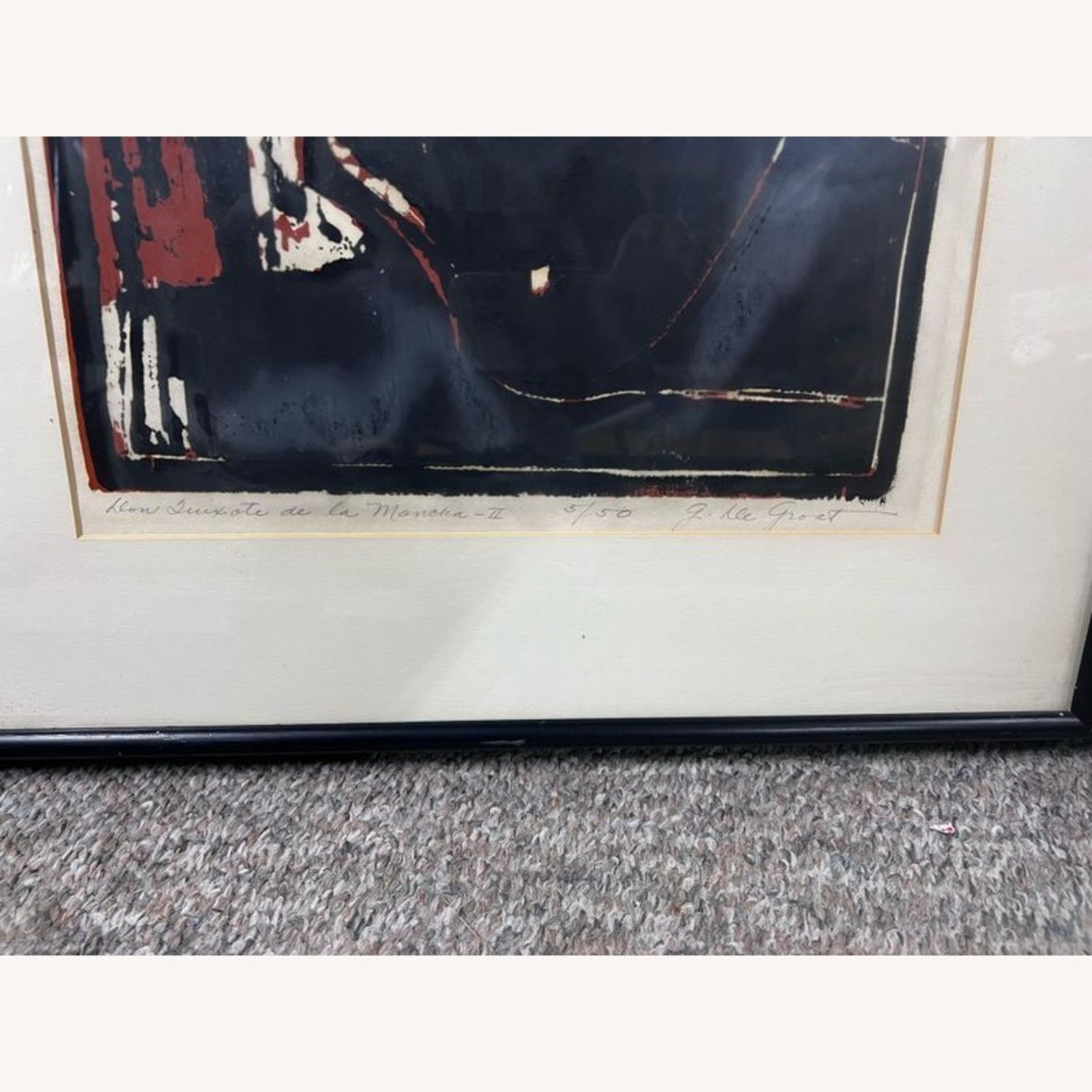 Vintage Framed Print by GEORGE HUGH DE GROAT - image-5