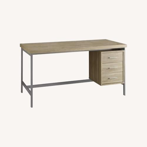 Used HomeRoots Natural Wood Desk for sale on AptDeco