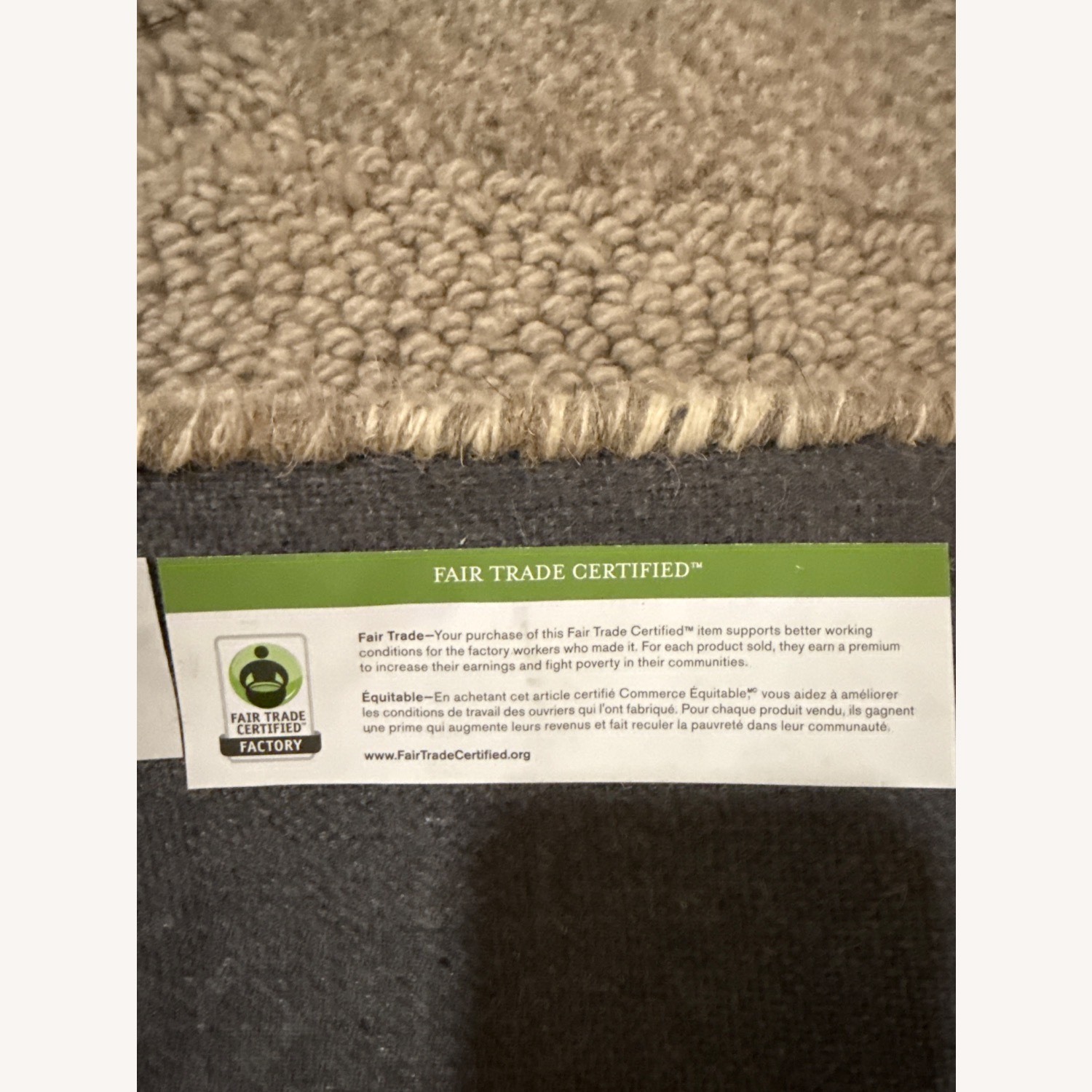 Pottery Barn Chase Wool Tufted Rug 5X8 - image-6