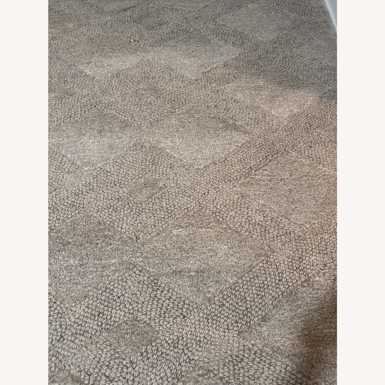 Pottery Barn Chase Wool Tufted Rug 5X8 - image-3