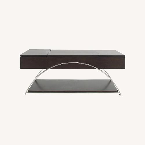 Used Sloane Rectangular Lift‑Top Cocktail Table for sale on AptDeco