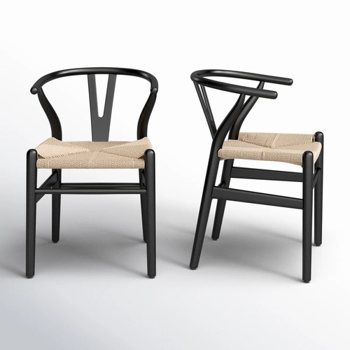 Used AllModern Margo Solid Wood Dining Chair (Set of 2) for sale on AptDeco