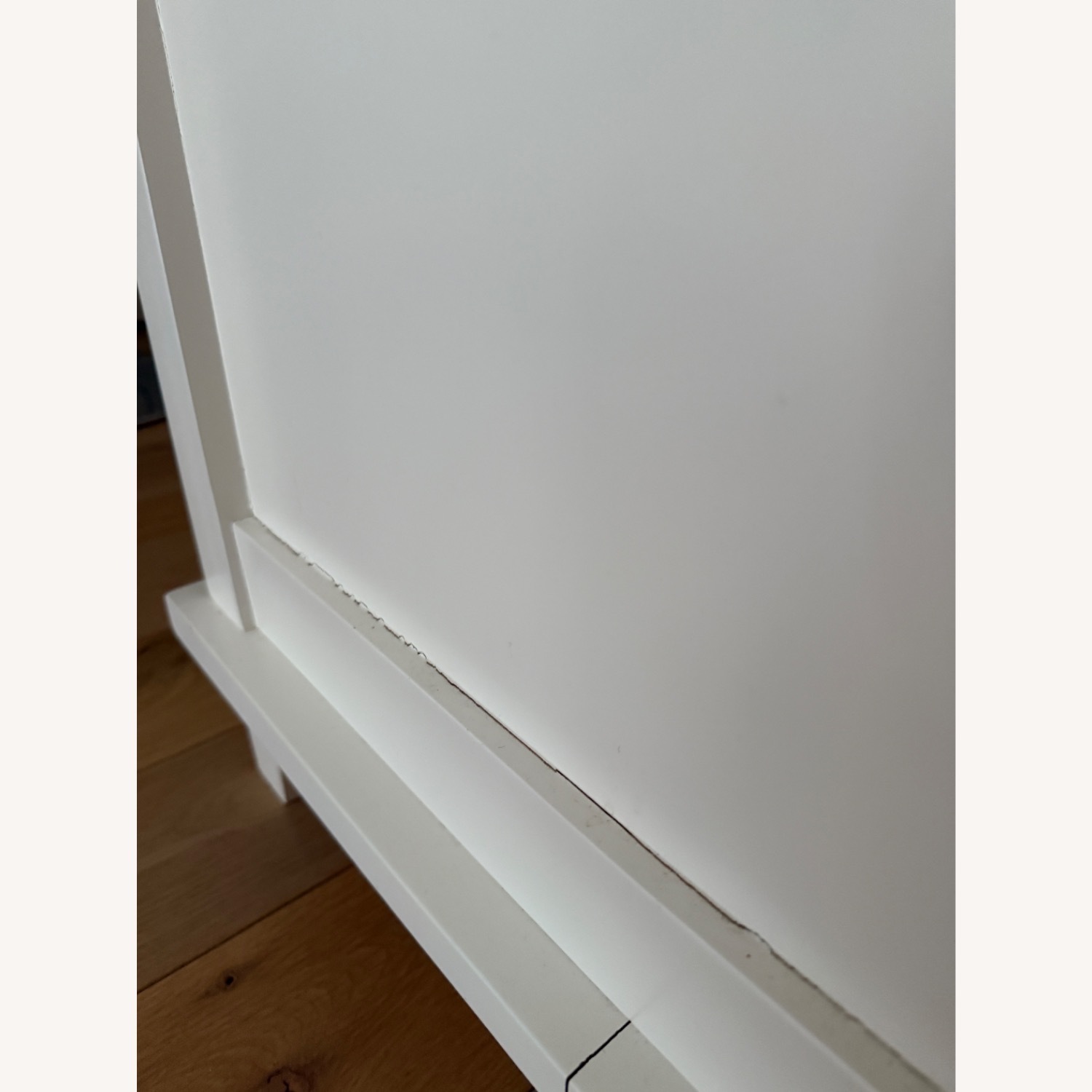 Crate & Barrel Belmont White Wood Kitchen Island - image-14