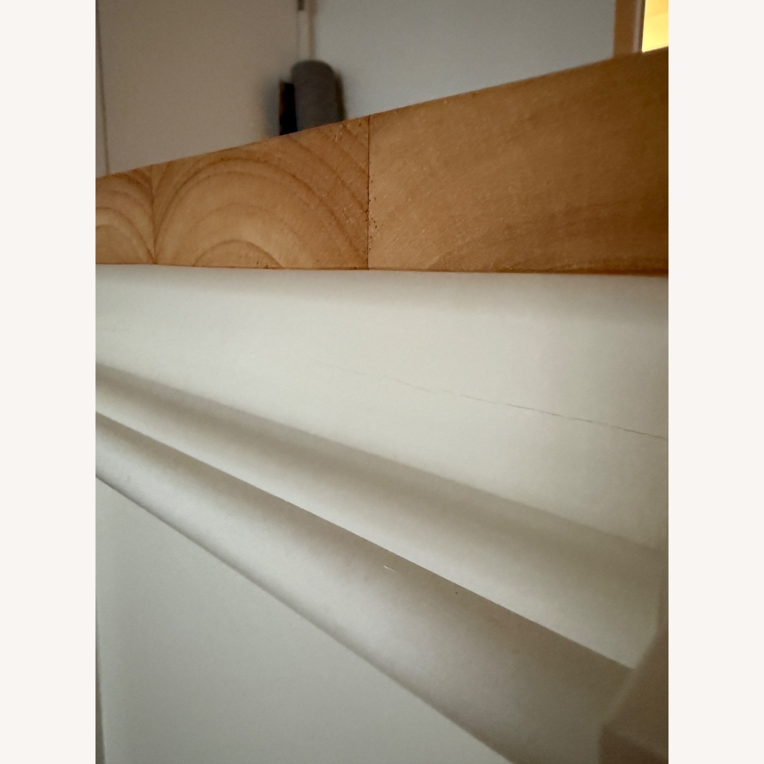 Crate & Barrel Belmont White Wood Kitchen Island - image-13