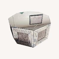 White Glass Coffee Table