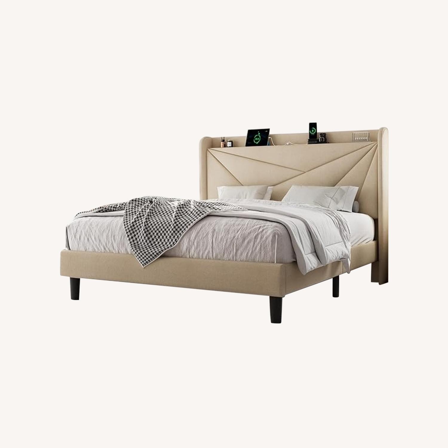 White Full Bed - image-7