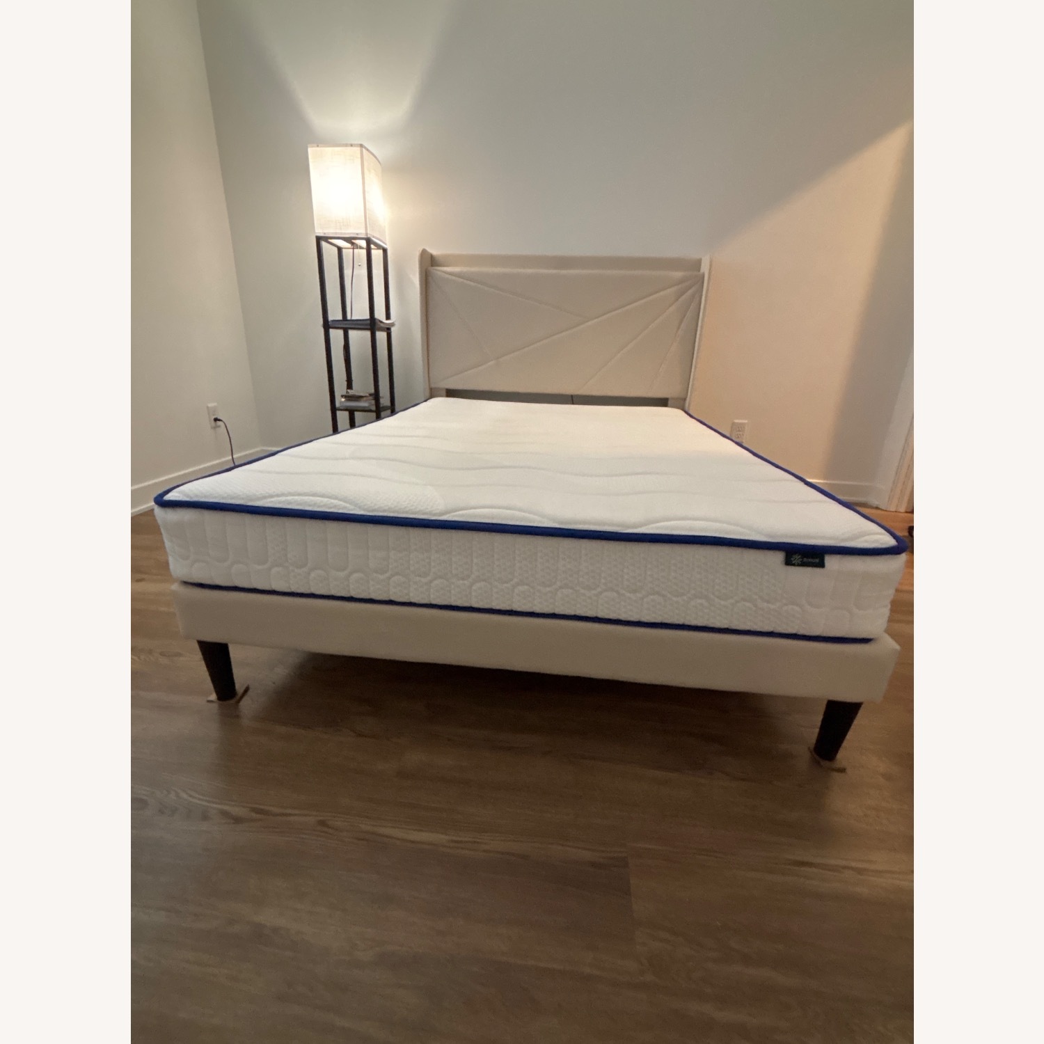 White Full Bed - image-1
