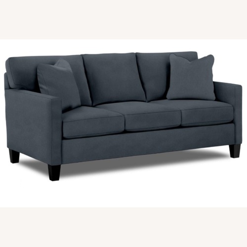 Used Craftmaster Dark Gray Microsuede 3 Seater Sofa for sale on AptDeco