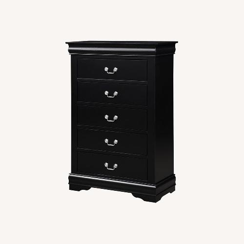 Used Black Wood Dresser for sale on AptDeco