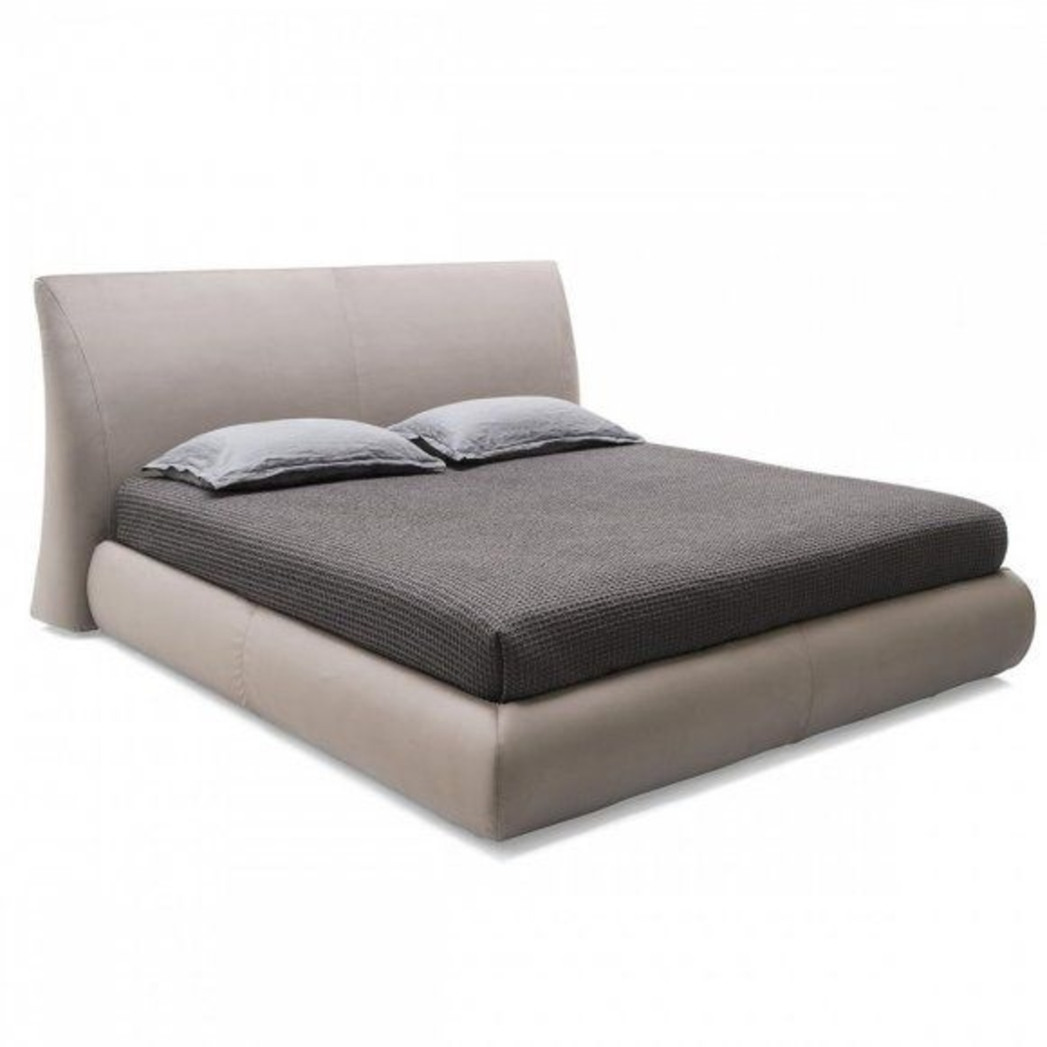 Calligaris Dark Brown King Bed - image-6